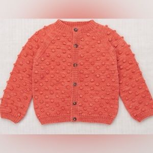 Misha and Puff cotton popcorn cardigan
